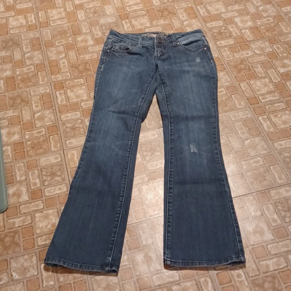 Refuge Flare Leg Denim Jeans Size 3R